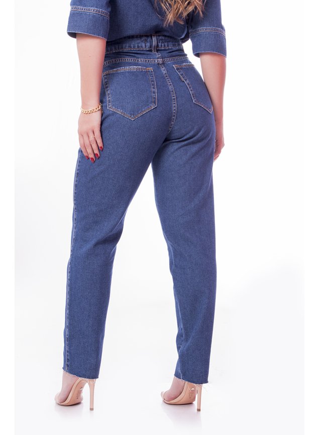 Compre agora a Calça Jeans Mom Virginia Elegante! - Lizare Moda Feminina
