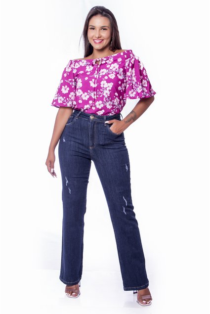 blusa thais pink feminina awe jeans 6