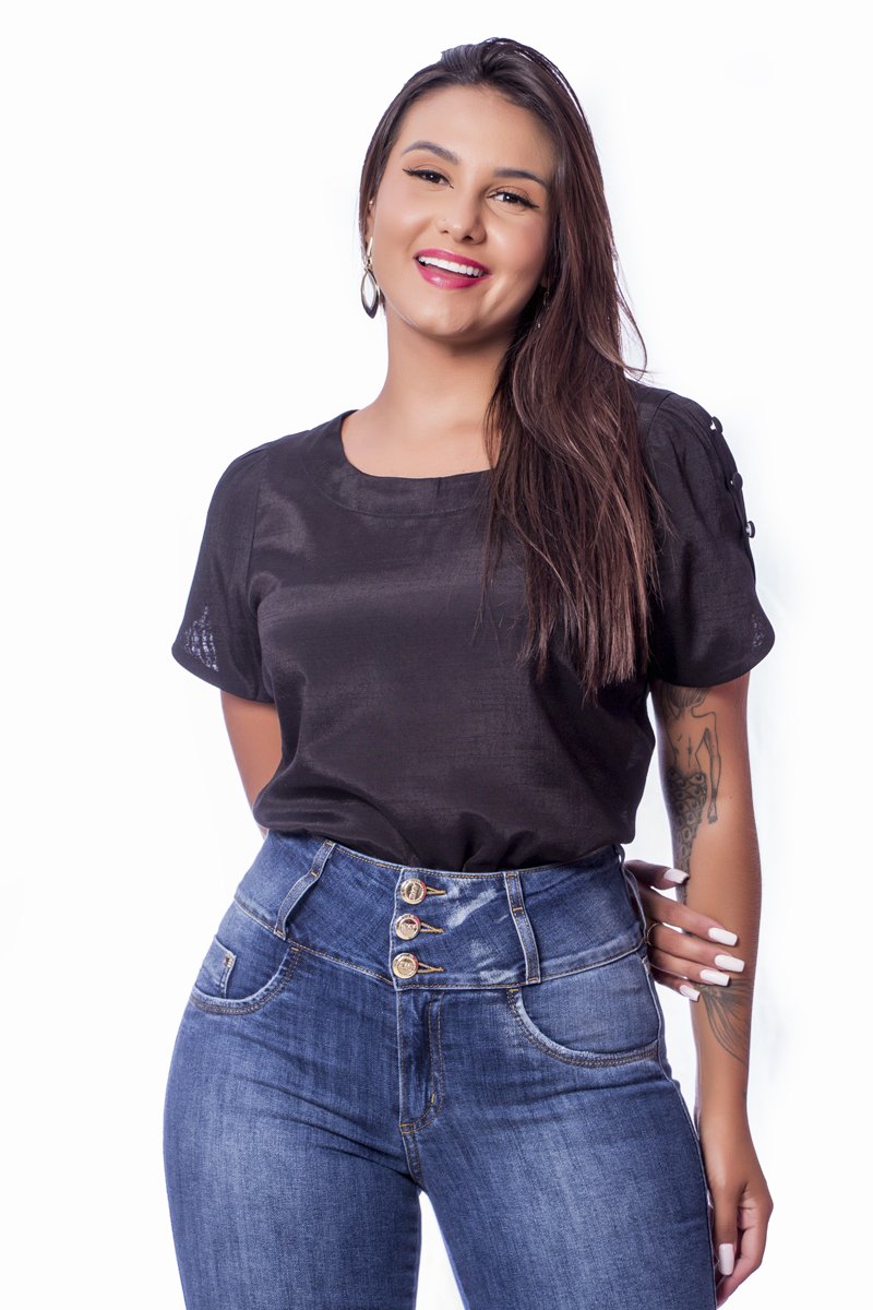 Blusinha store feminina jeans