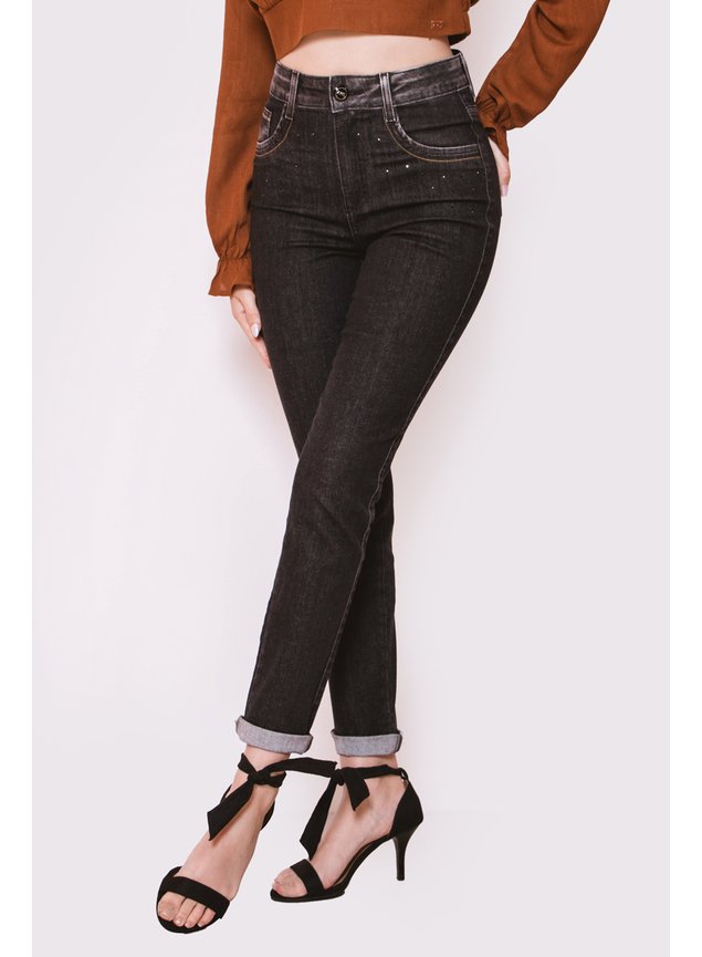 calca jeans cropped mia feminina awe jeans 2