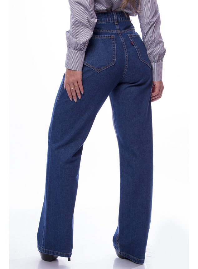 calca wide leg milena feminina awe jeans 5