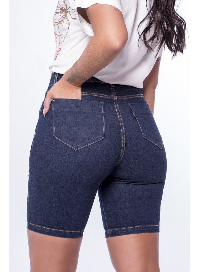 bermuda confort samanta feminina awe jeans 3