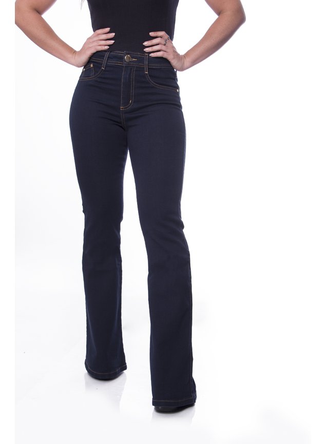 calca jeans flare orvietto feminina awe jeans 1