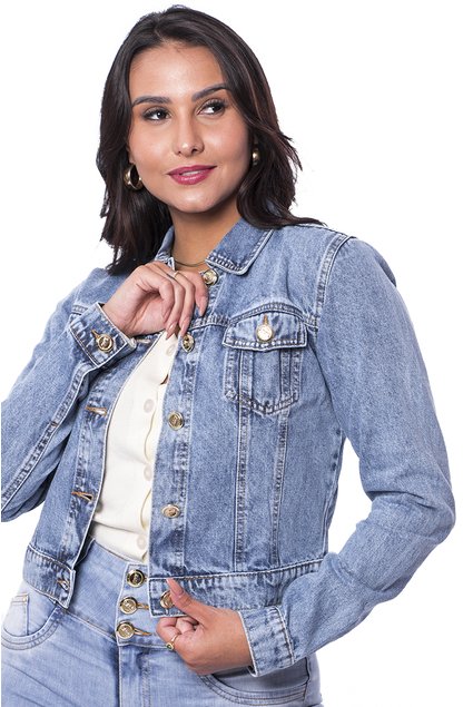 jaqueta jeans cropped luiza feminina awe jeans 11