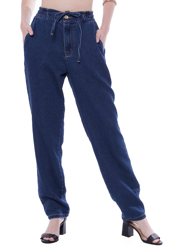 calca jeans jogger confy renata feminina awe jeans 5