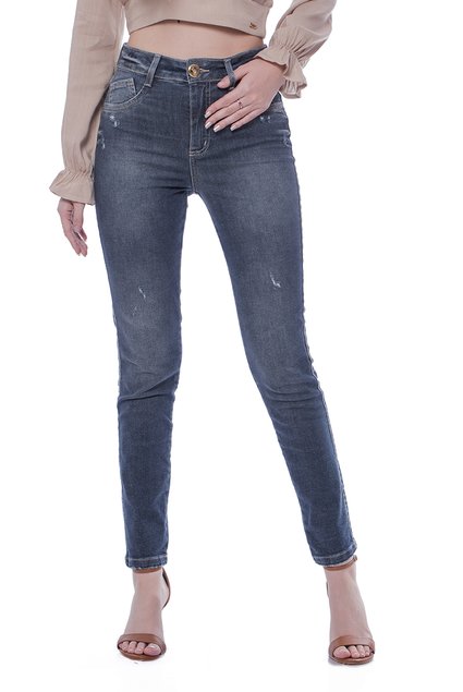 Calça Jeans Cropped Windsor Feminina Awe Jeans