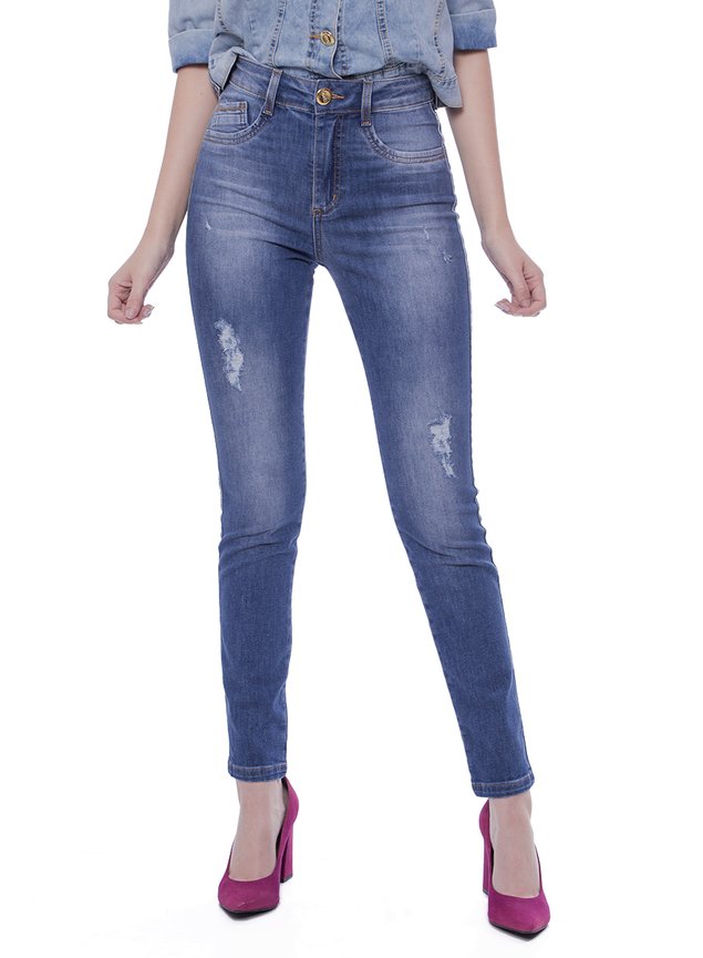 calca jeans cropped dalila feminina awe jeans 2