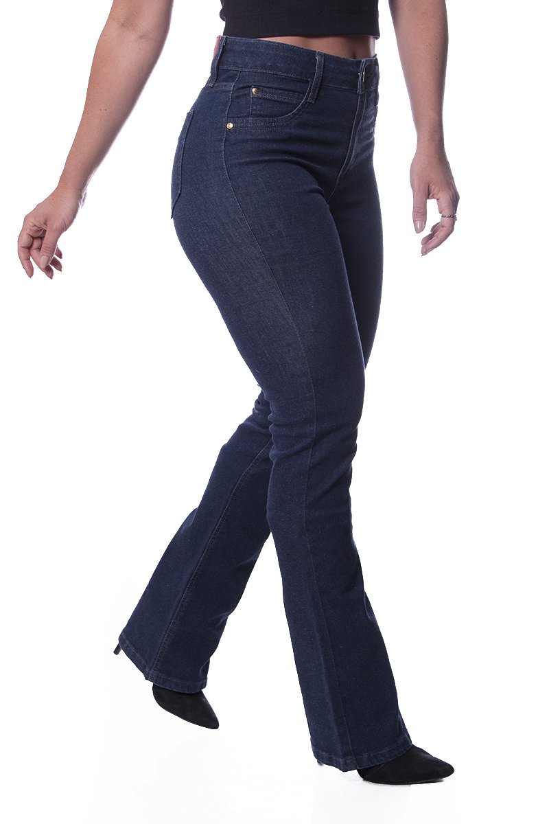 Jeans sales bootcut feminino