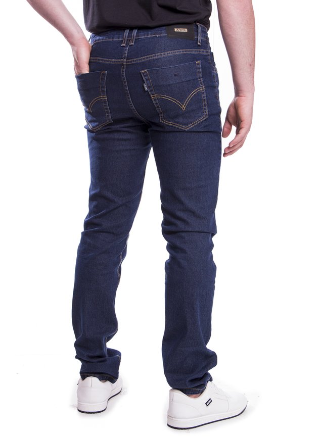 calca jeans standard slim donatella masculina awe jeans 4