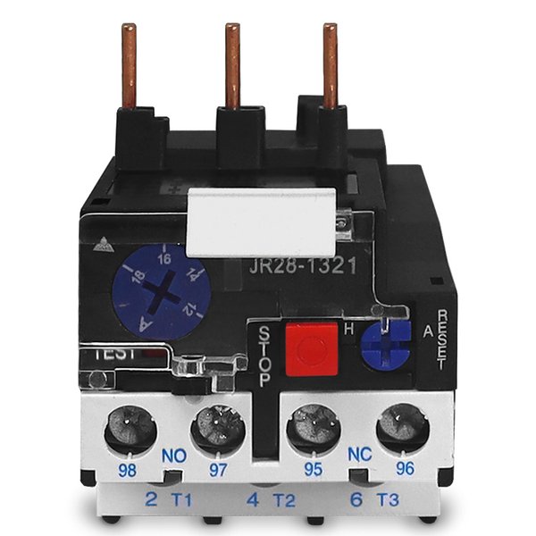 Rele Termico 12-18A - Interruttore Di Protezione Per Impianti Elettrici, Colore Bianco - Foto 2