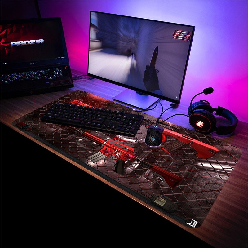 Mouse Pad Gamer Counter Strike Global Offensive Armas