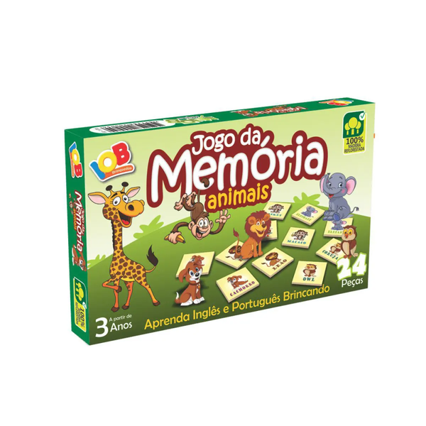 Jogo Didático Alfabeto De Madeira Memória/Dominó 51 Peças