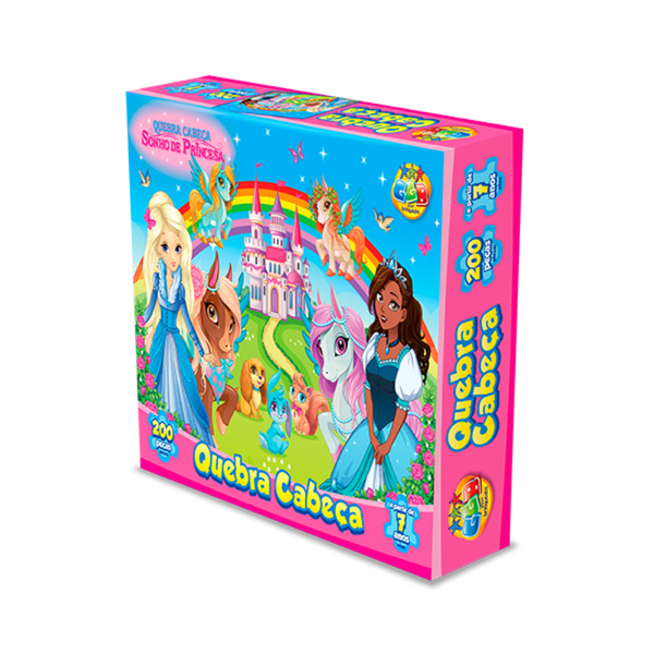 Kit 2 Jogos Quebra Cabeça Princesas Infantil C/ 30 Peças - Compre Agora -  Feira da Madrugada SP