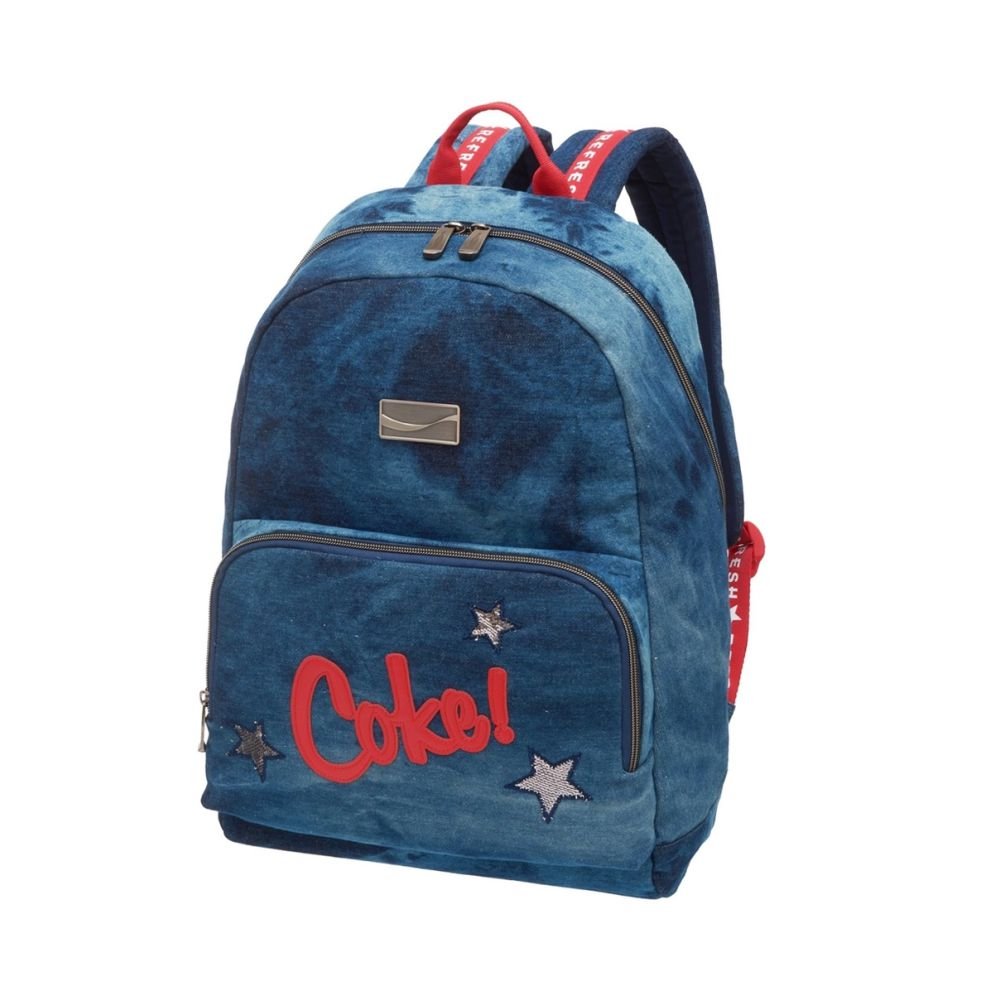 Mochila coca cola sales jeans