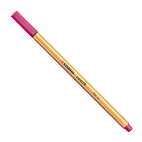 caneta stabilo rosa