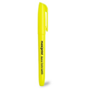 caneta marca texto maxprint amarela 3