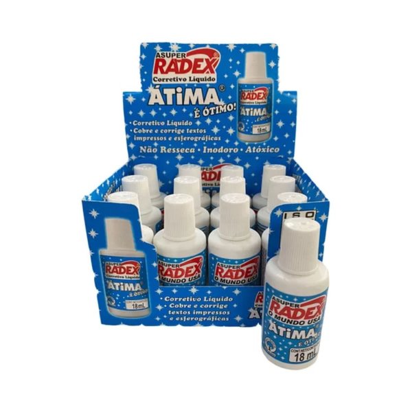 Corretivo líquido Radex 18ml c/12