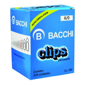 clips 6 bacchi 500g
