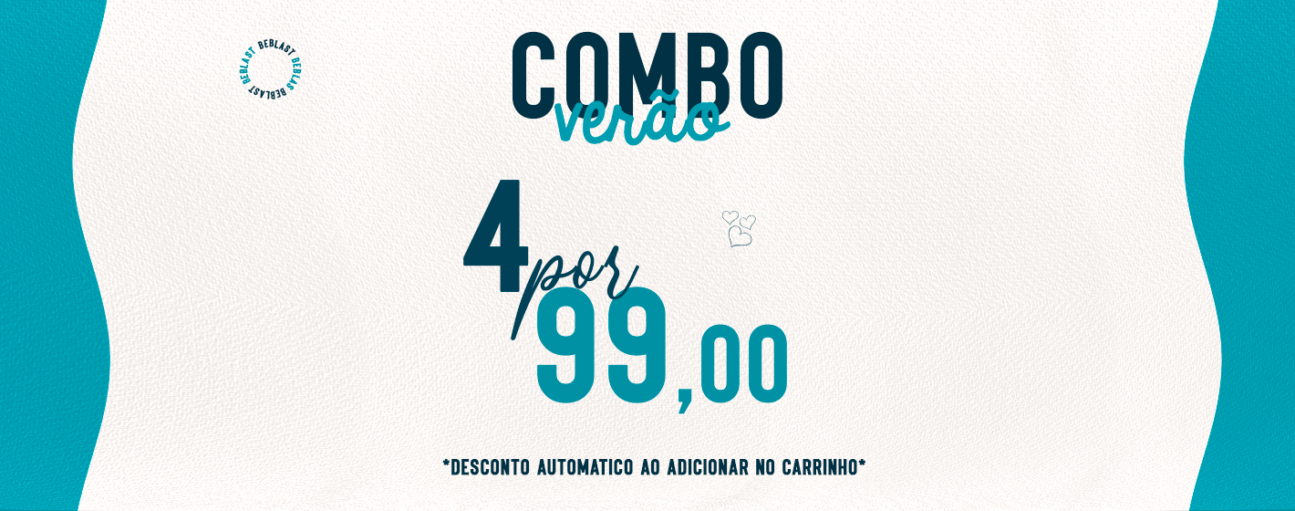 COMBO VERÃO - 4 POR 99,90