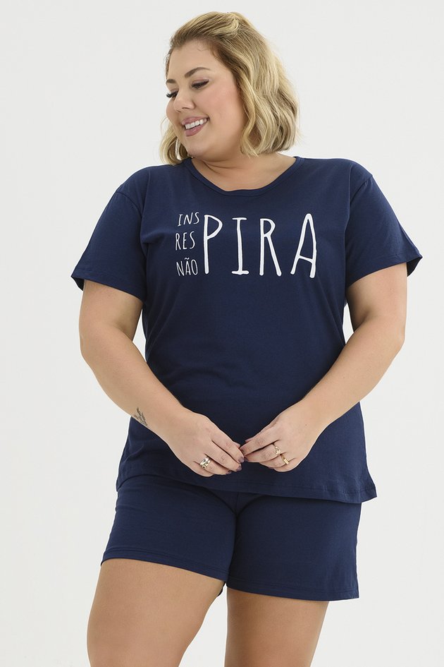 M-5xl grande 5xl 100% algodão pijamas curtos das mulheres conjunto