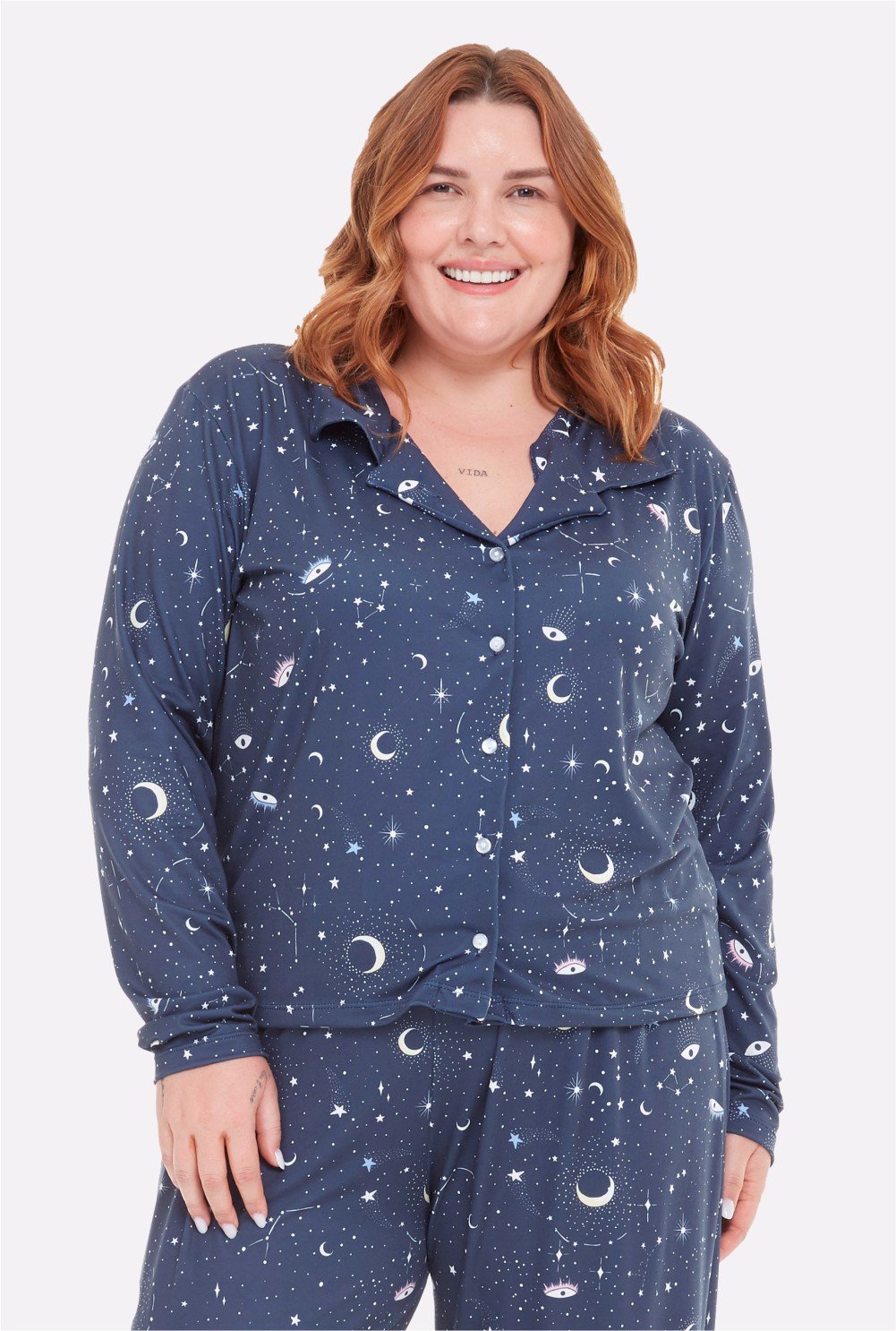 functional buttoned flap pajamas