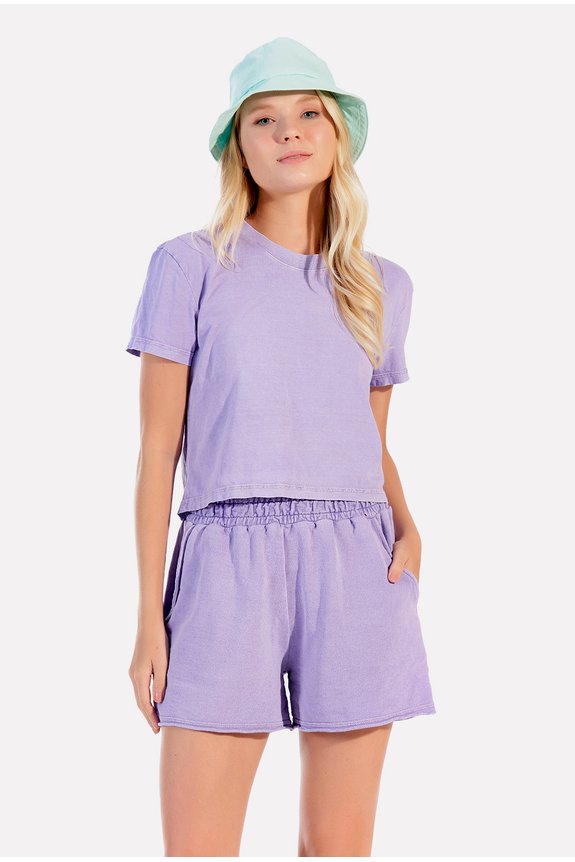 06 pijama feminino adulto estonado lilas bela notte