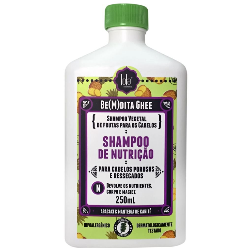 Shampoo de Nutrição Be(M)dita Ghee 250ml Lola Cosmetics