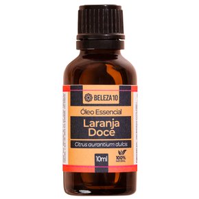 oleo essencial de laranja doce 100 natural 10ml beleza10