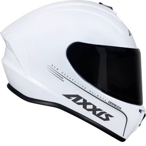 capacete solid white 1