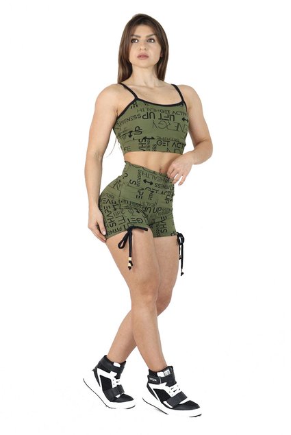 Short Fitness Verde Militar