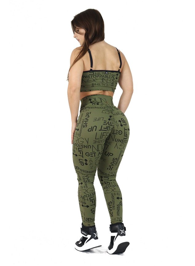 Legging sales estampa militar