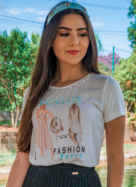 T-shirts Feminina  Compre Online na Benishop