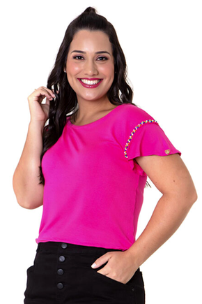 Blusa Estampa Xadrez Suzane - Hapuk