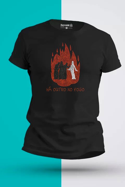 01 camiseta t shirt ha outro no fogo