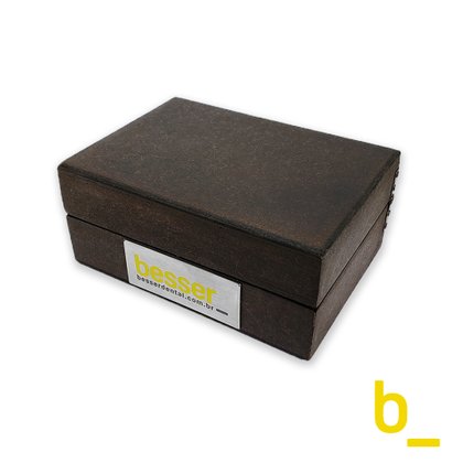 Caixa de Madeira Pequena 50 Furos - BOX - Besser