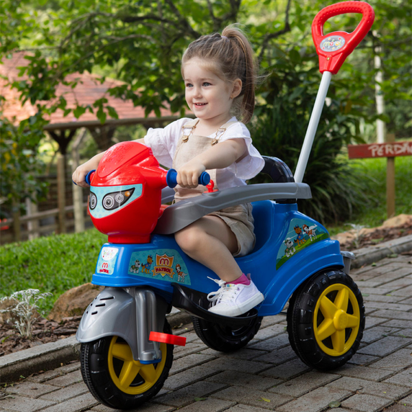 Triciclo Passeio Infantil Baby City Patrol - Maral