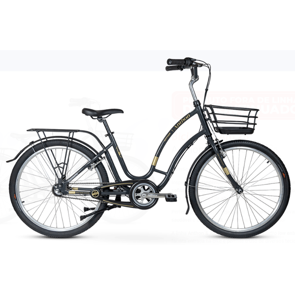 Bicicleta Urbana Aro 26 Nathor Anthon Grafite