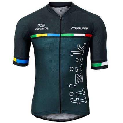 camisa ciclismo royal pro fizik frente