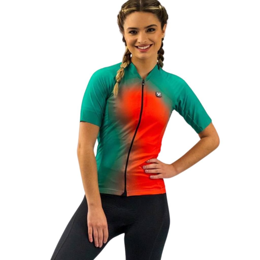 Camisa ciclismo sale feminina free force