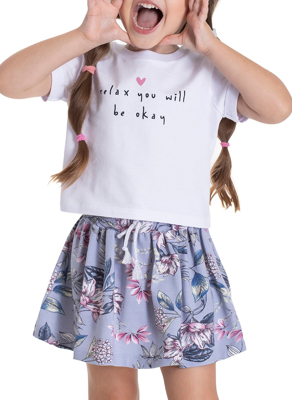 Conjunto Infantil Menina Relax