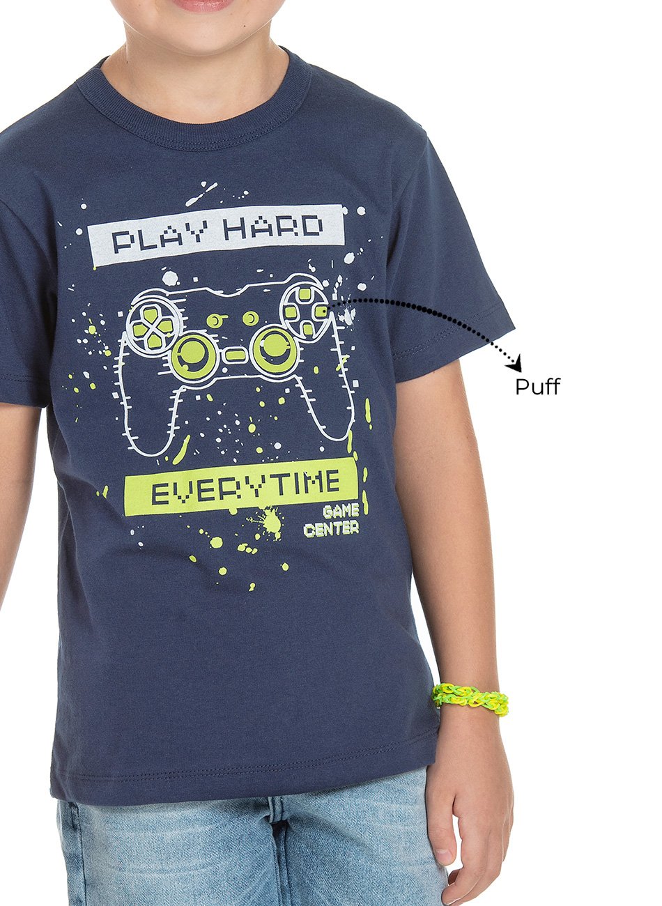 Camiseta Video Game Infantil
