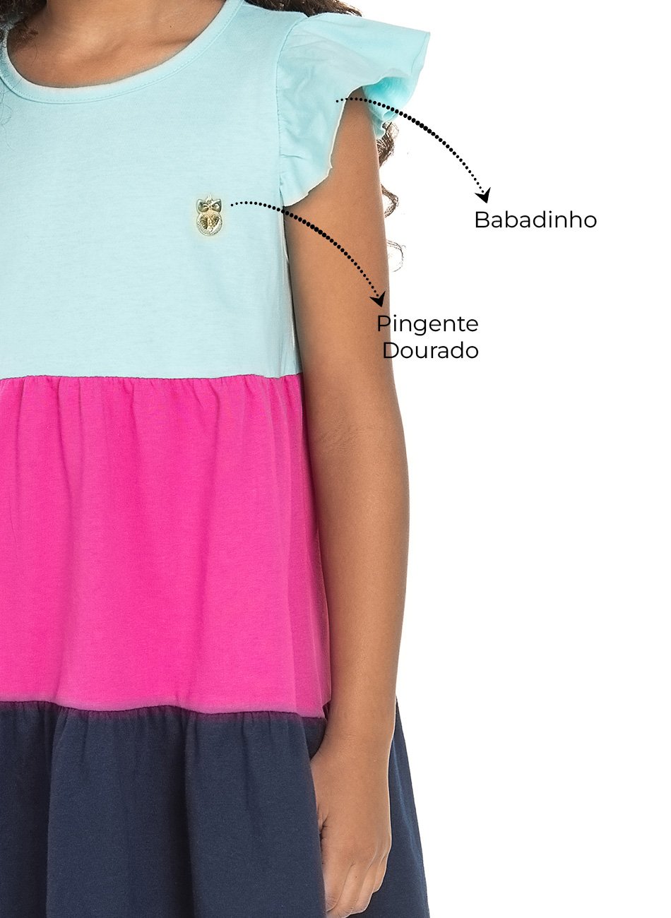 Conjunto Infantil Menina Xadrez com Textura Rosa - Alakazoo