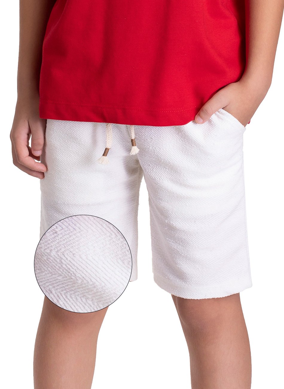 Short Infantil Feminino Cotton TMX