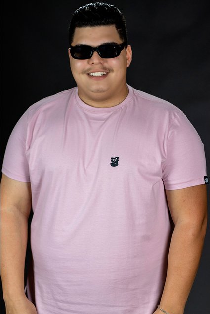 camiseta plus size rosa morrissey masculina 1