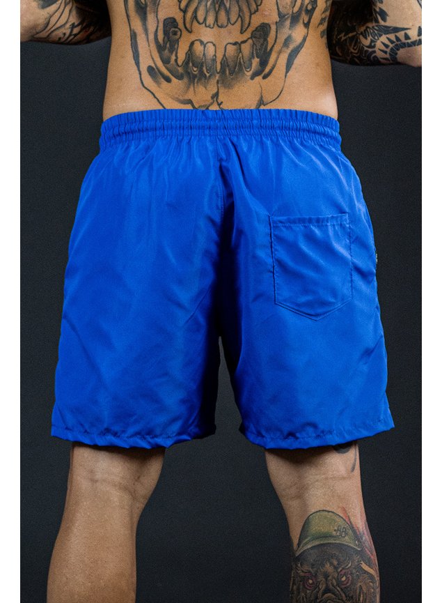 short praia tactel royal blue 2