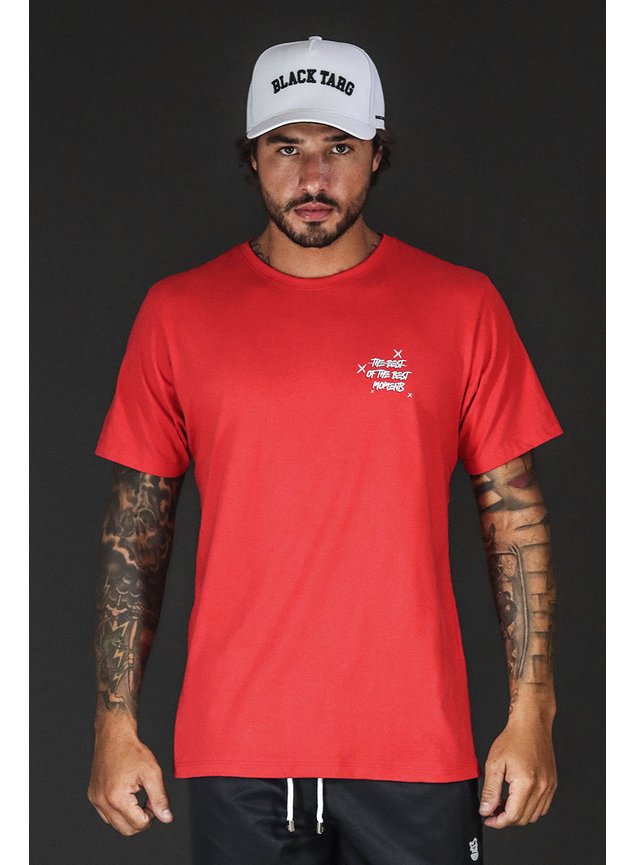 camiseta graphite in red 1