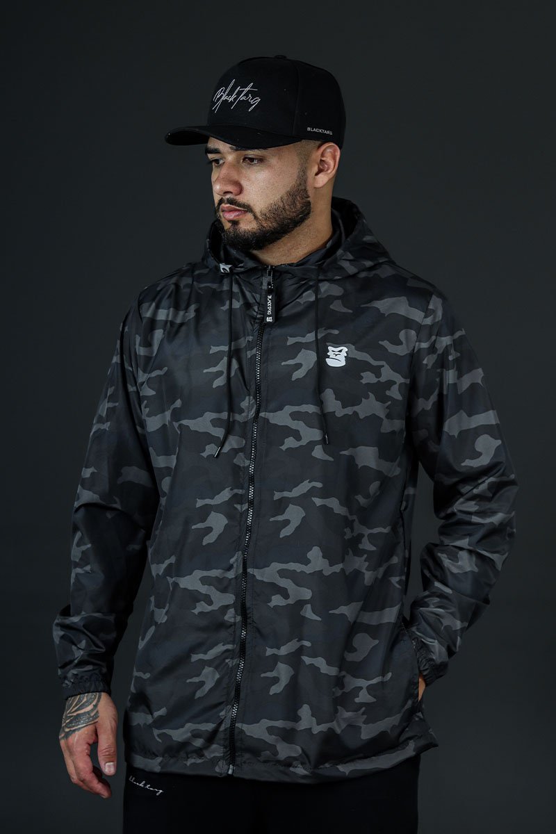 Corta vento nike masculino hot sale camuflado