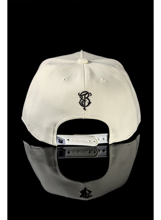 bone aba curva white torn 2
