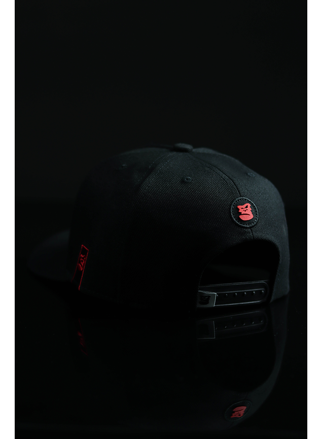 bone aba curva black red n w o 2