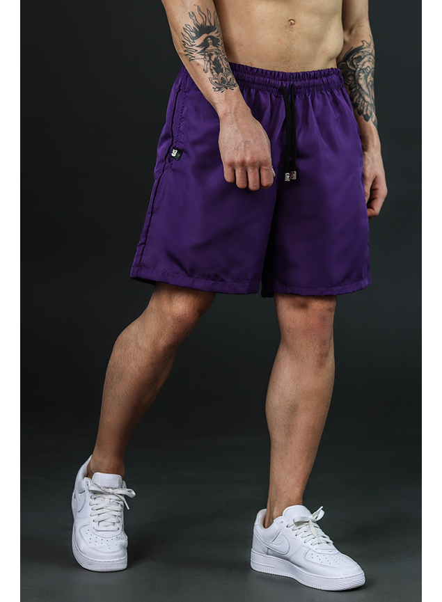 shorts praia tactel purple lux 1